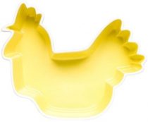 Rozkošná miska v tvare kohúta vo vseselej žltej farbe. Veľkosťou je ideálna na oriešky či iné drobné pochutiny.